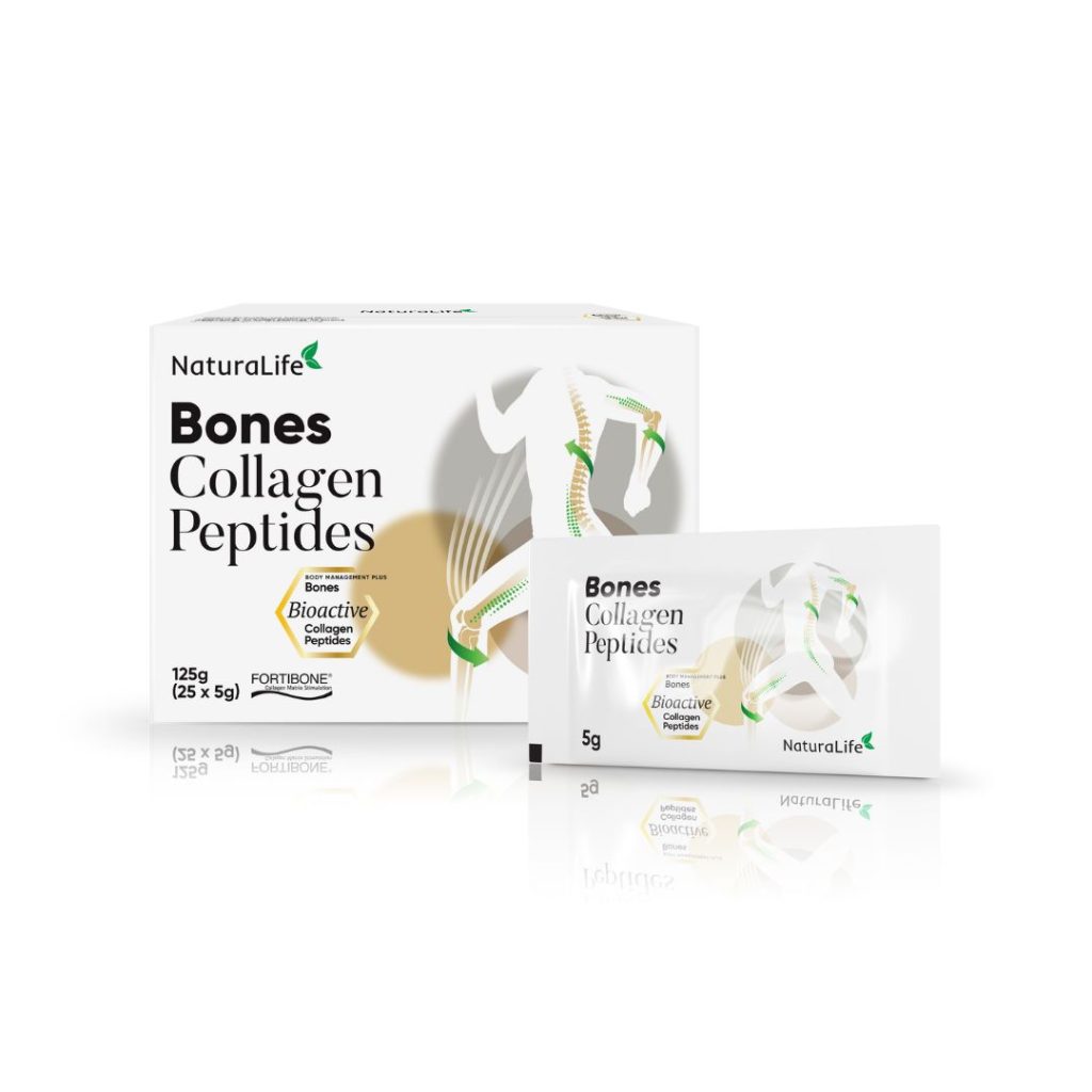 NaturaLife Bones Collagen Peptides prah 125g (25x5g)