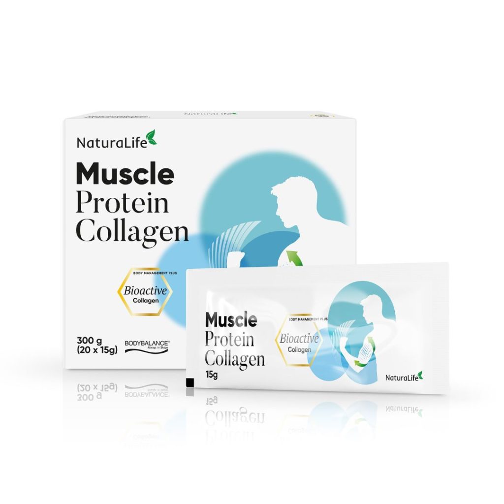 NaturaLife Muscle Protein Collagen prah 300g (20x15g)