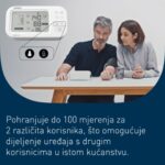 OMRON M6 Comfort Afib tlakomjer za nadlakticu s pametnom manžetom (5)