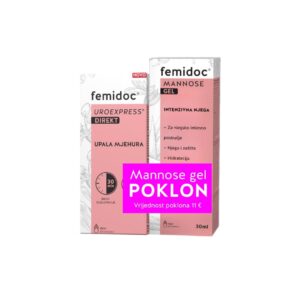 femidoc UROEXPRESS DIREKT 10 vrećica + MANNOSE gel 30 ml PROMO PAKIRANJE