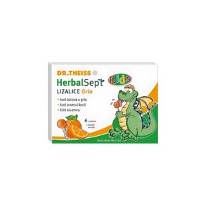 Dr. Theiss HerbalSept Kids Grlo lizalice 6 komada