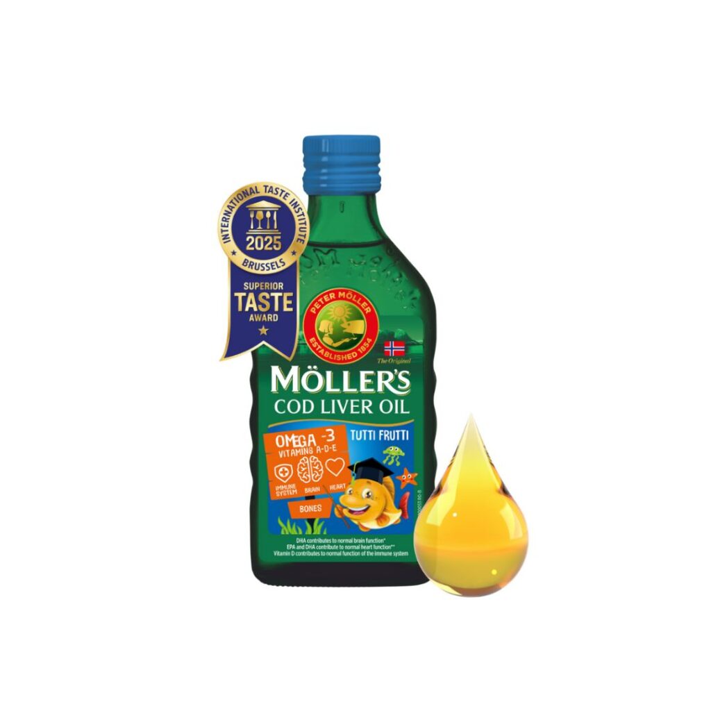 Mollers Omega 3 tekući dodatak prehrani 250 ml Tutti Frutti