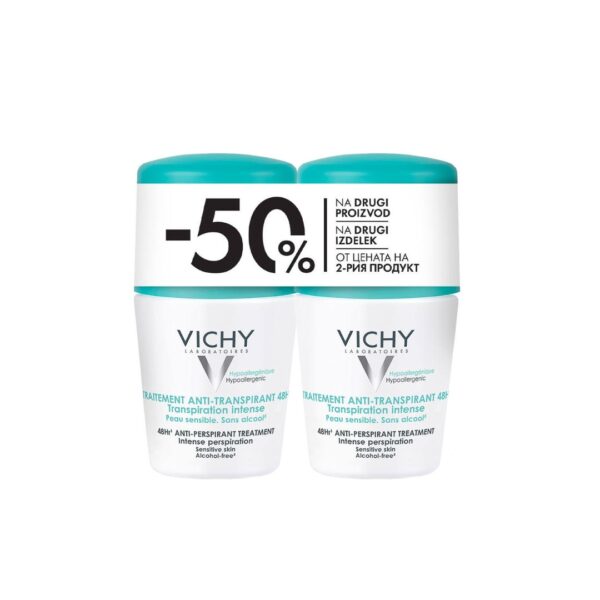 VICHY Deo Roll on za regulaciju prekomjernog znojenja PROMO PAKIRANJE