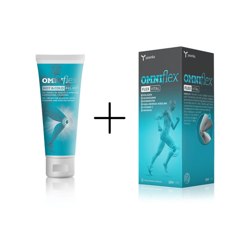 yasenka OMNIflex FELX VITAL + HOT&COLD RELIEF gel krema