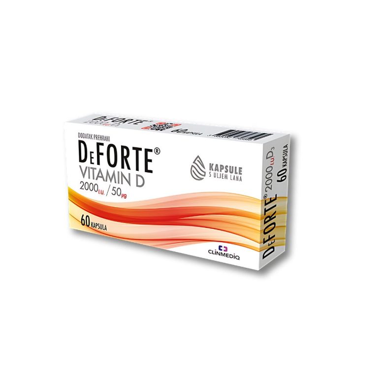 DeForte Vitamin D 2000 IU 60 kapsula