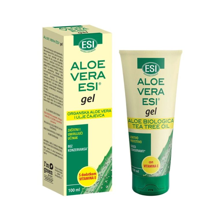 ESI ALOE VERA gel s uljem čajevca i vitaminom E 100 ml