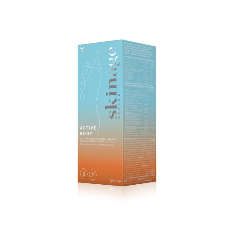 SKINAGE ACTIVE BODY DETOKS tekući dodatak prehrani 500 ml (2)