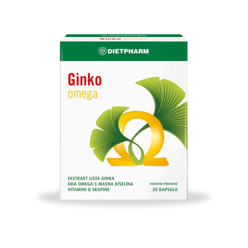 Dietpharm Ginko omega 30 kapsula