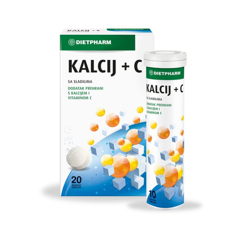 Dietpharm Kalcij C šumeće tablete