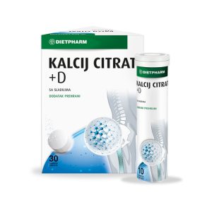 Dietpharm Kalcij citrat D šumeće tablete