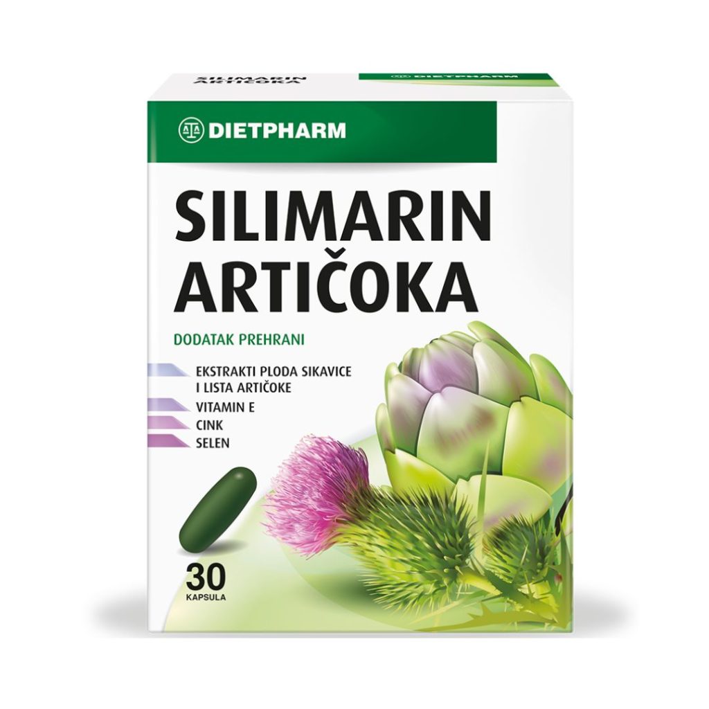 Dietpharm Silimarin Artičoka 30 kapsula