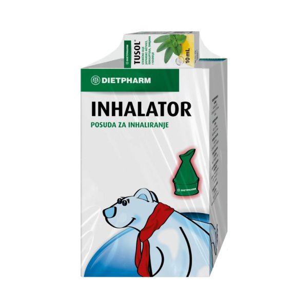 Dietpharm Tusol eterično ulje i inhalator set