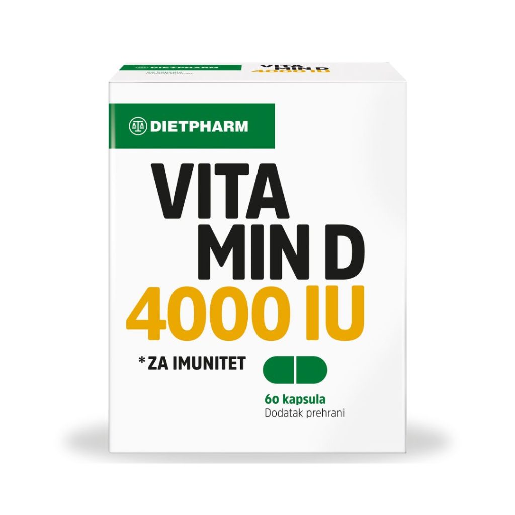 Dietpharm Vitamin D 4000 IU 60 kapsula