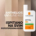 LA ROCHE POSAY ANTHELIOS UVMUNE 400 Fluid za masnu kožu SPF50+ 50 ml (7)