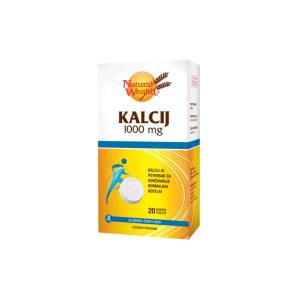 Natural Wealth Kalcij 1000 mg 20 šumećih tableta