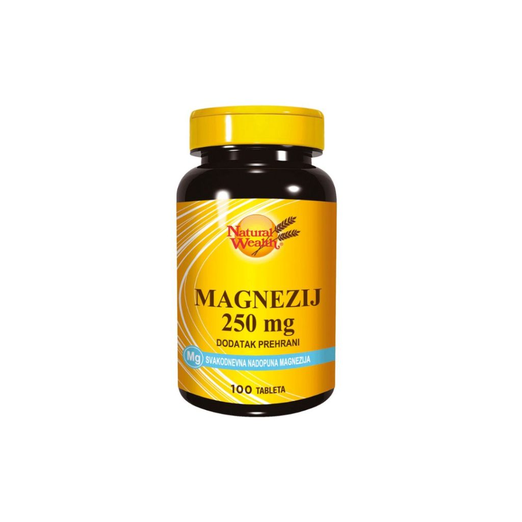 Natural Wealth Magnezij 250 mg 100 tableta