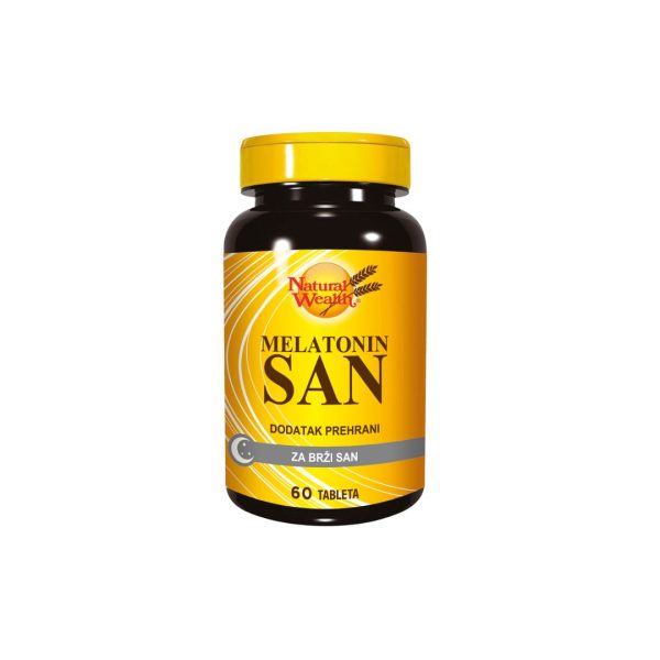 Natural Wealth Melatonin san 60 tableta