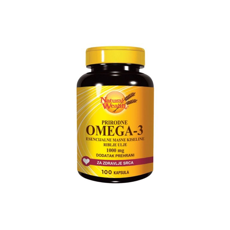 Natural Wealth Omega 3 100 kapsula