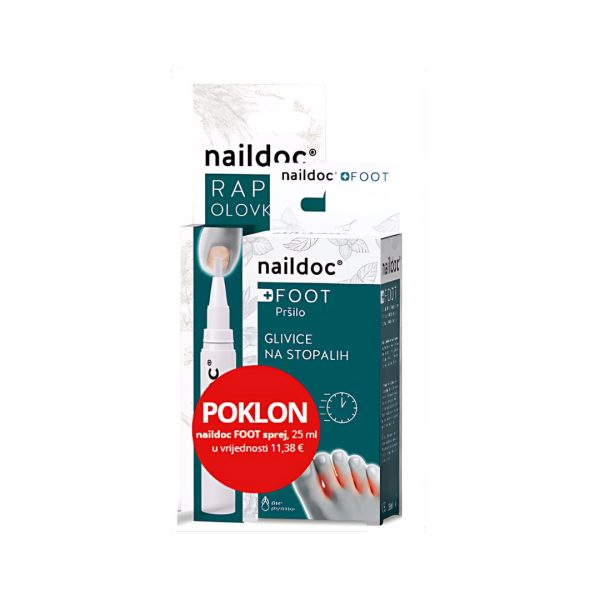 naildoc RAPID olovka i FOOT sprej Promo pakiranje