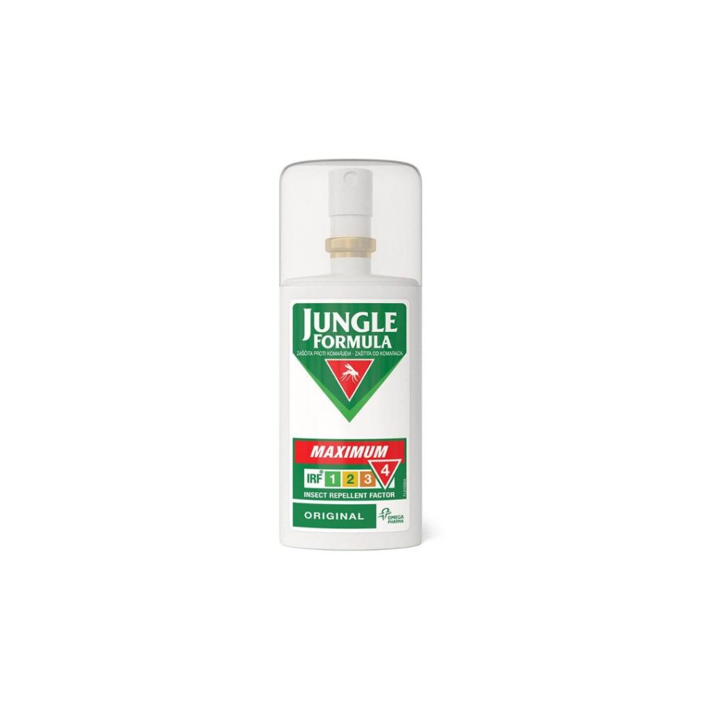 JUNGLE FORMULA MAXIMUM ORIGINAL Sprej protiv komaraca i krpelja 75 ml