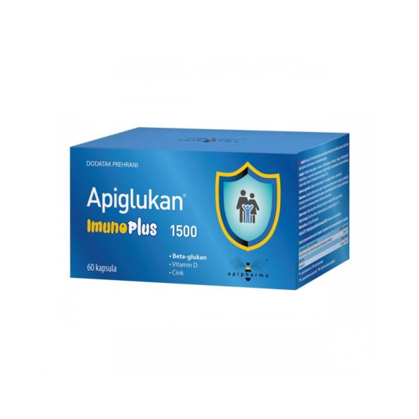 apipharma Apiglukan Imuno Plus 60 kapsula