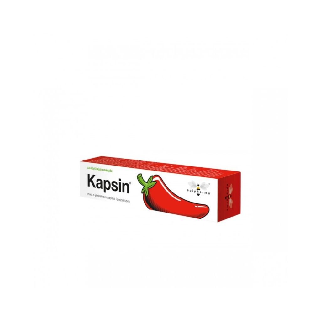 apipharma Kapsin mast s ekstraktom paprike i propolisom 60 g