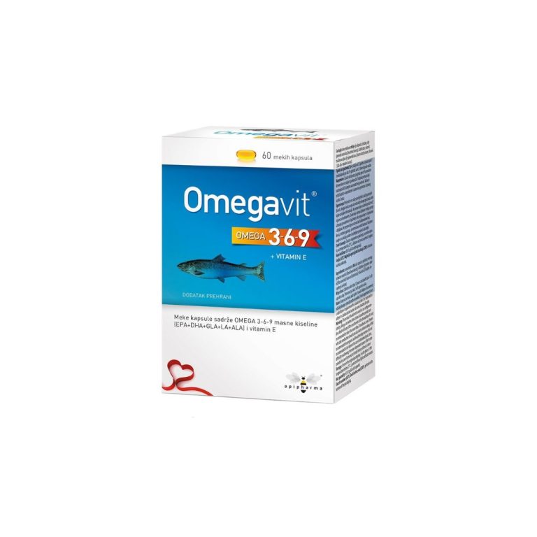 apipharma Omegavit 3 6 9 60 kapsula