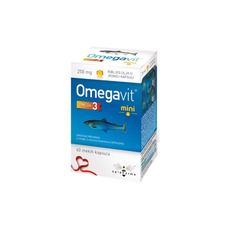 apipharma Omegavit mini 60 kapsula