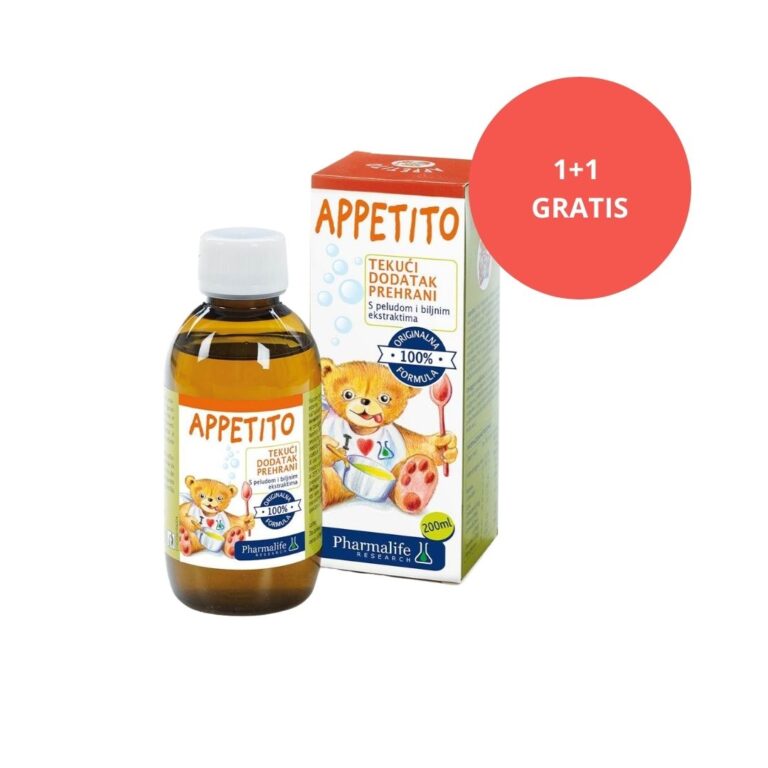 Appetito tekući dodatak prehrani 200 ml (1+1 GRATIS)