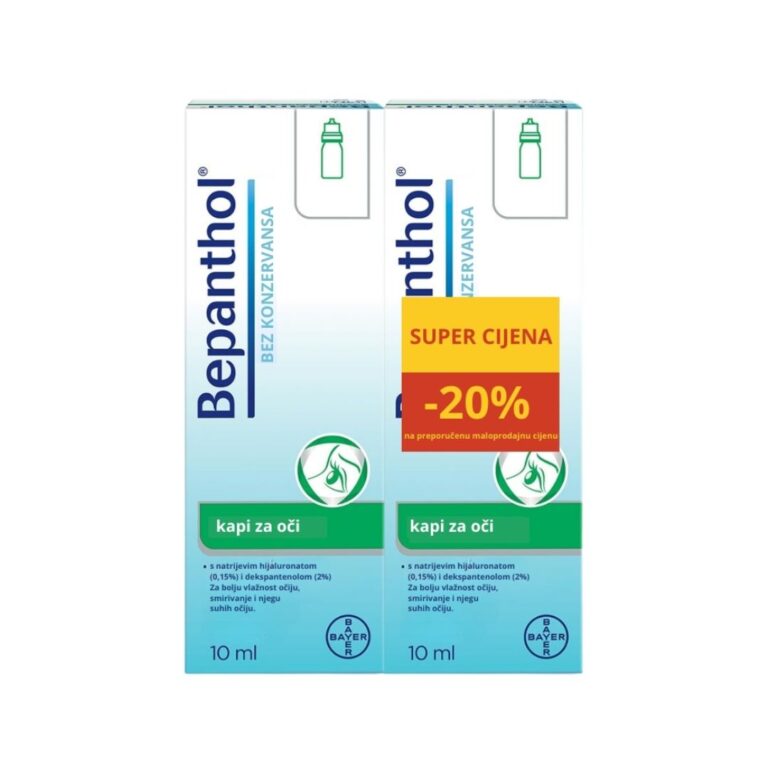 Bepanthol kapi za oči 20 ml promo