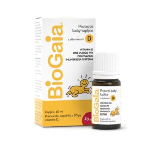 BioGaia Protectis Baby kapi s vitaminom D 10 ml