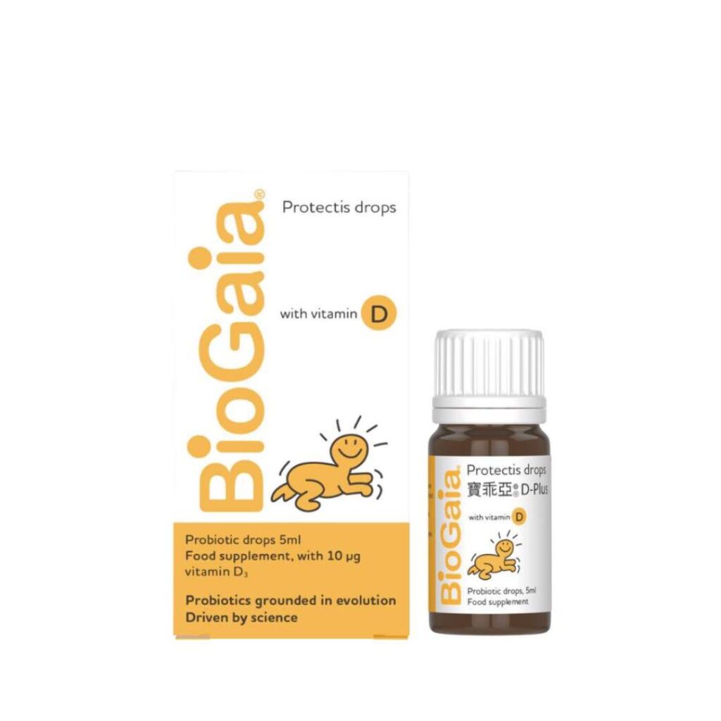 BioGaia Protectis Baby kapi s vitaminom D 5 ml