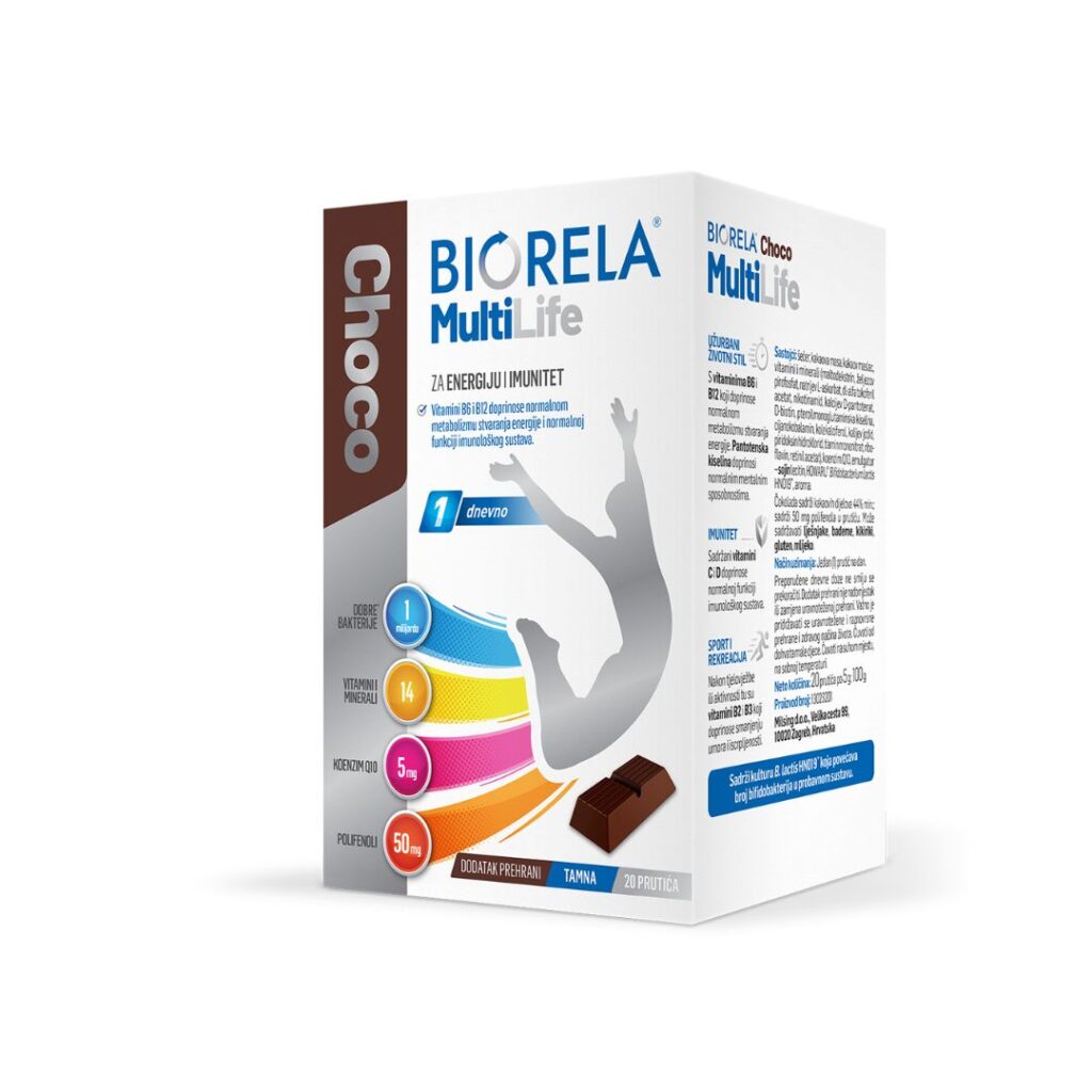 Biorela Choco Multi Life 20 prutića