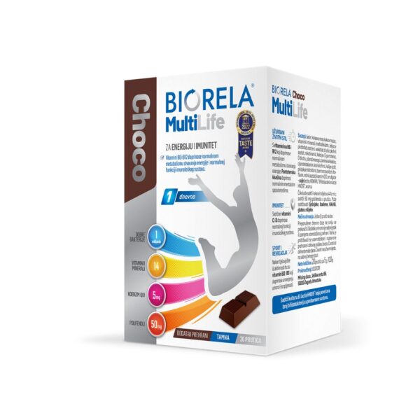 Biorela Choco Multi Life 20 prutića