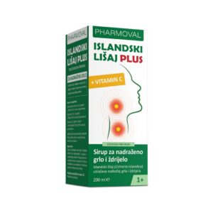 Pharmoval Islandski lišaj Plus sirup 200 ml