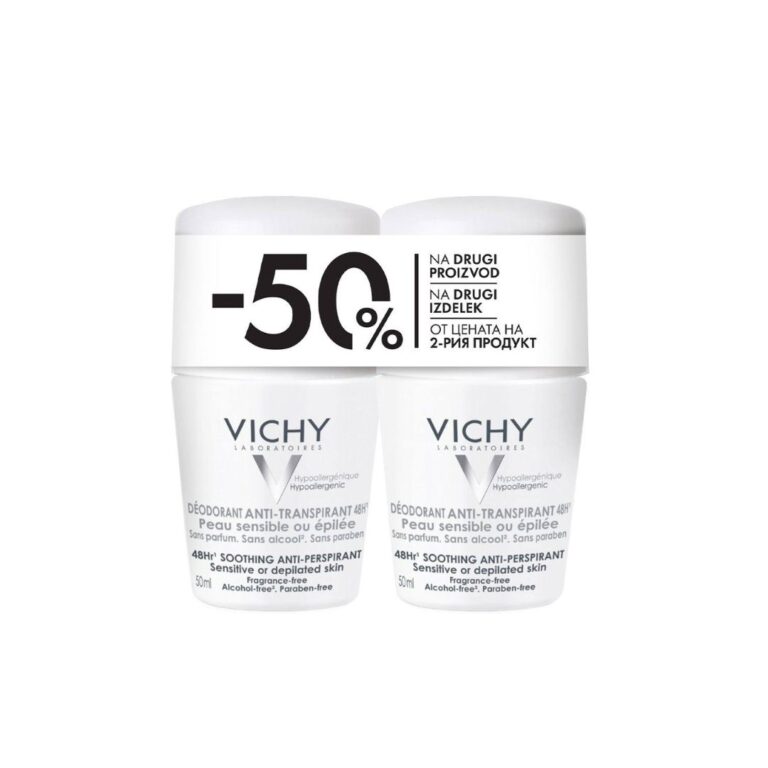 VICHY Deo Roll on dezodorans za osjetljivu kožu PROMO PAKIRANJE