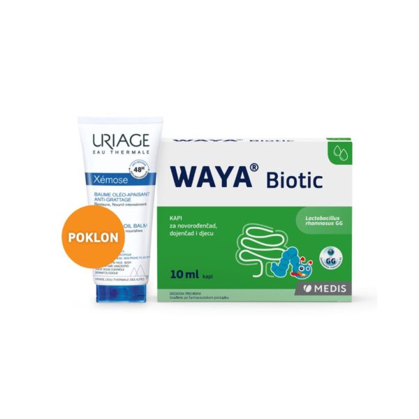 Waya Biotic kapi 10 ml + Uriage Xemose balzam 50 ml GRATIS