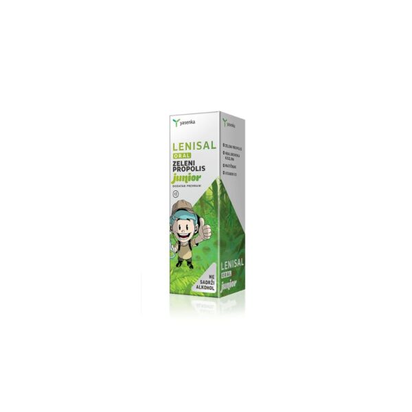 yasenka Lenisal Oral Junior Zeleni Propolis sprej za usta 30 ml