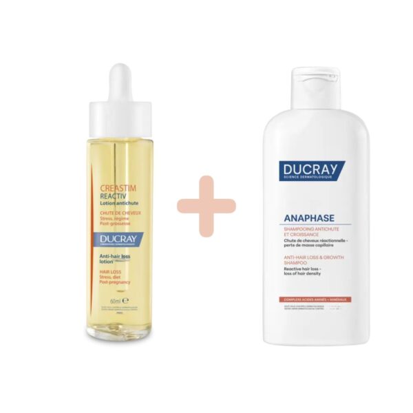 DUCRAY Creastim REACTIV losion protiv ispadanja kose 60 ml + ANAPHASE šampon 100 ml