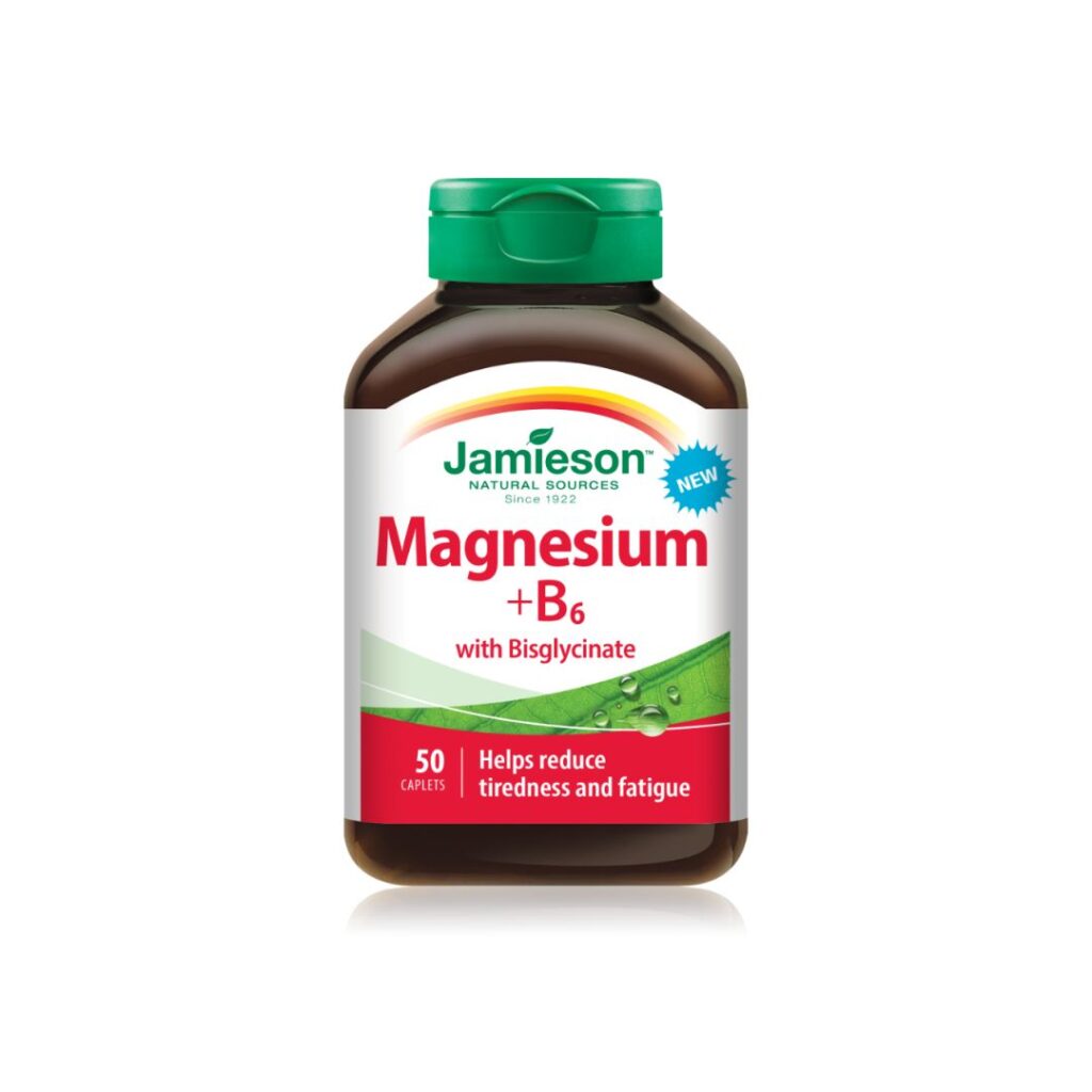 Jamieson Magnezij 200 mg + vitamin B 50 tableta