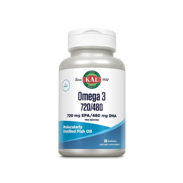 KAL Omega 3 720 480 60 gel kapsula