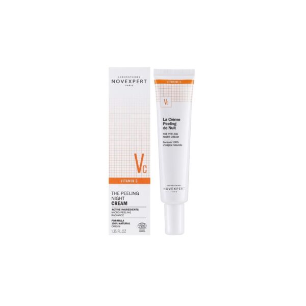 NOVEXPERT Noćna piling krema s vitaminom C 40 ml