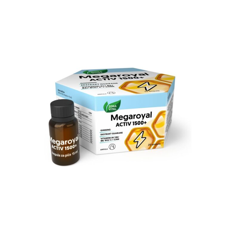 ZONA VITAL Megaroyal ACTIV 1500+ 20 ampula