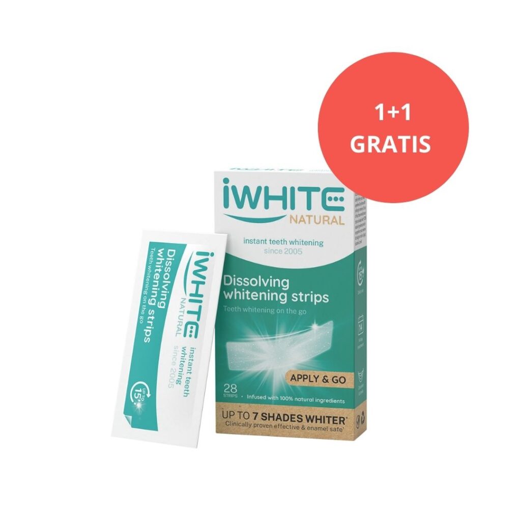 iWhite otapajuće trakice za izbjeljivanje zubi 28 trakica (1+1 GRATIS*)