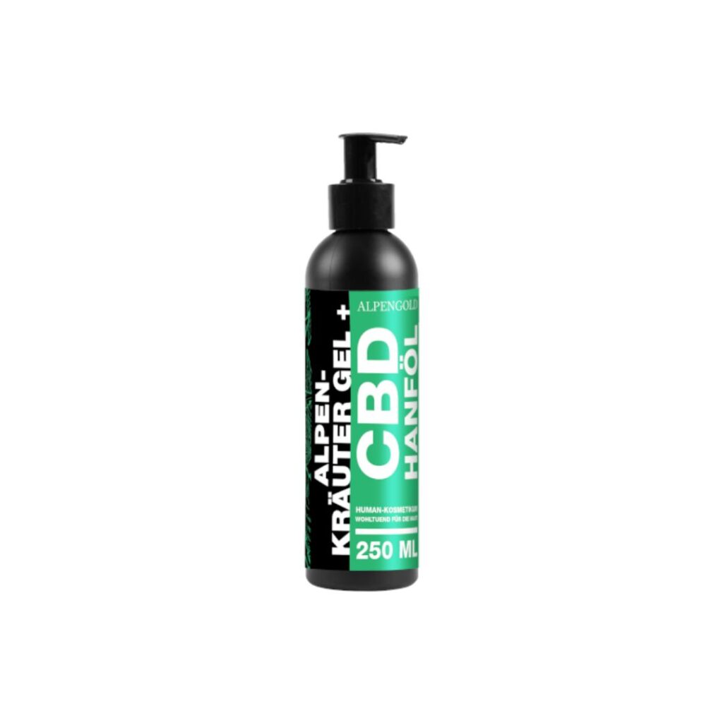 ALPENGOLD CBD gel s alpskim biljem 250 ml