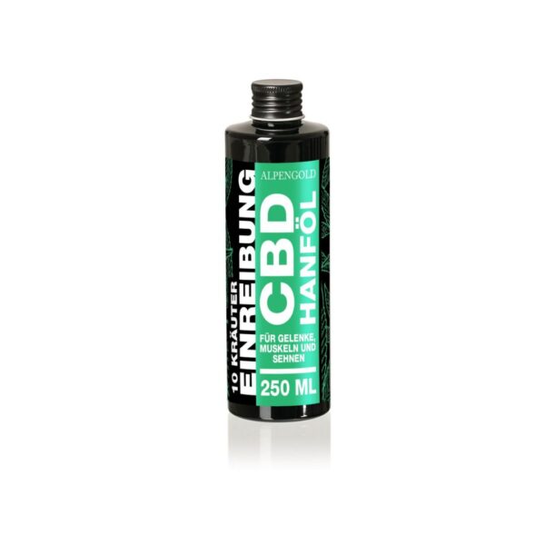 ALPENGOLD CBD ulje za masažu sa 10 biljaka 250 ml