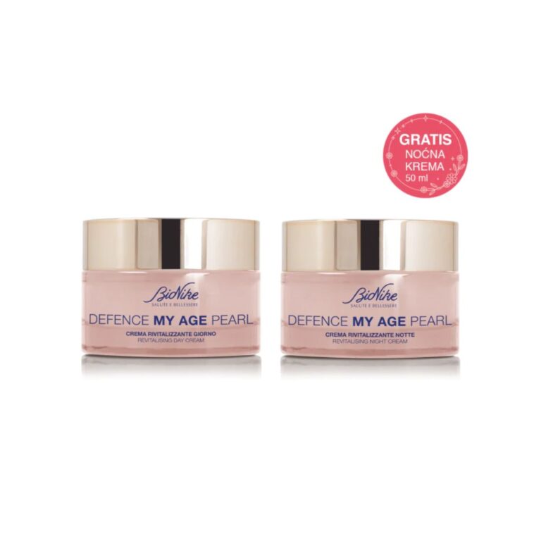 Bionike DEFENCE MY AGE PEARL dnevna krema 50 ml + MY AGE PEARL noćna krema 50 ml GRATIS