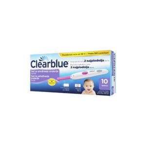 Clearblue Digital test za utvrđivanje ovulacije 10 trakica + 1 čitač