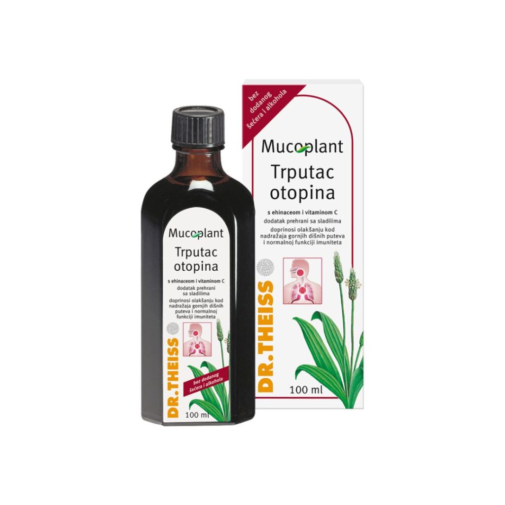 Dr. Theiss Mucoplant Trputac otopina s ehinaceom i vitaminom C 100 ml