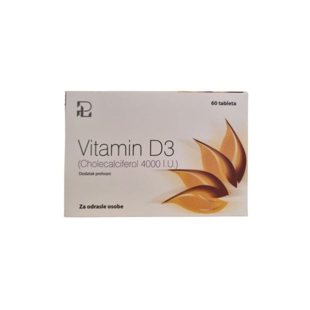 Vitamin D3 60 tableta